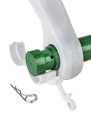 P-6065 Green Pin Locking Clamp ROV Sling Shackle Product Render 5